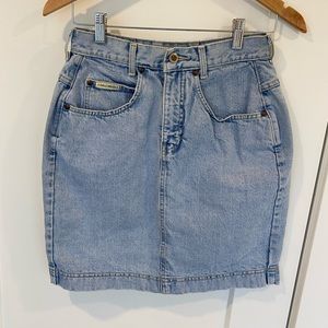 HOLLYWOOD Denim Skirt size 29  Vintage 90’s